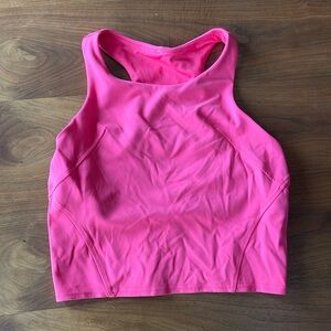 Lululemon Wunder Train Racerback Tank Top in Lip Gloss